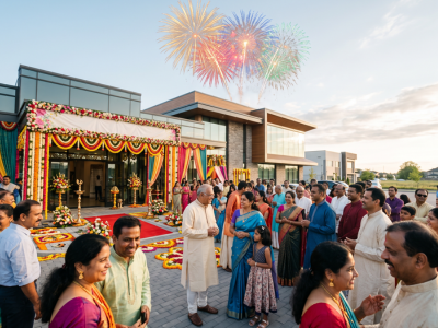 Online fireworks to celebrate grand opening events
